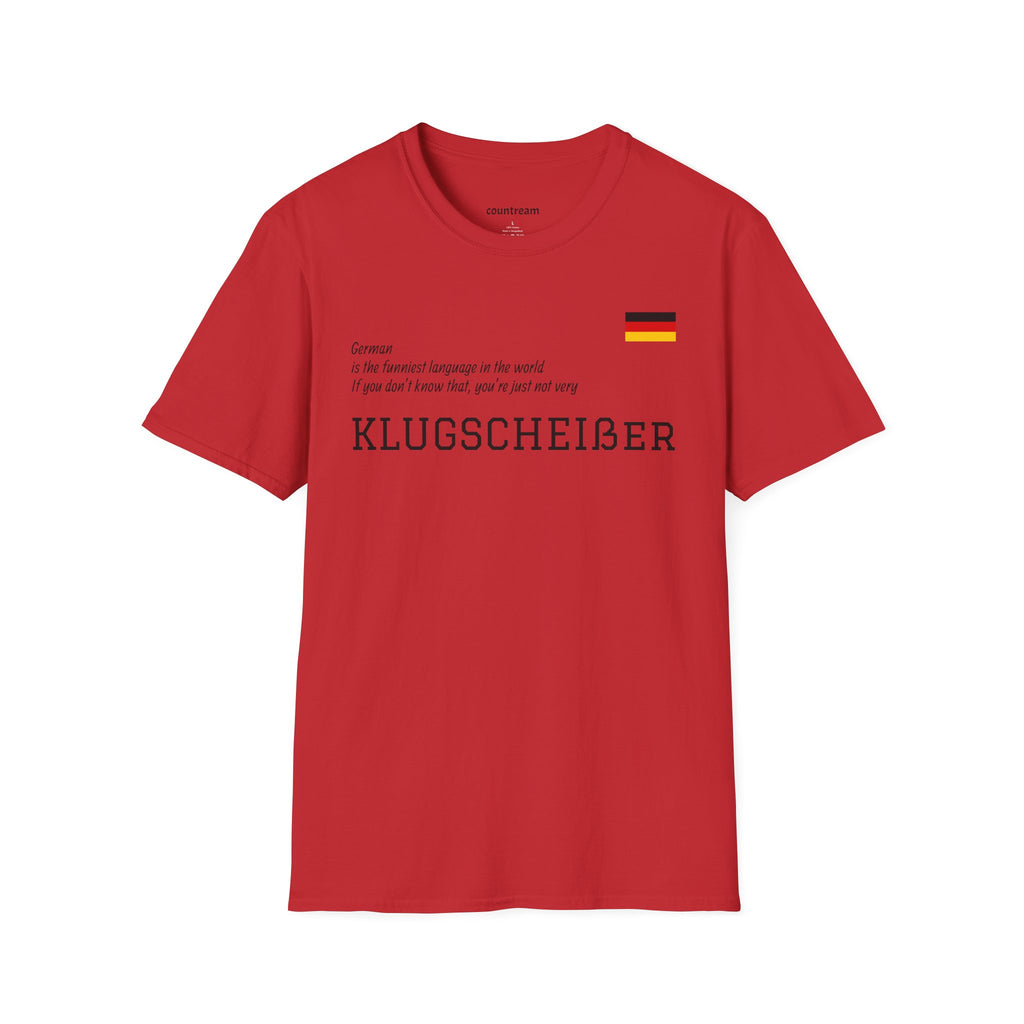 T-Shirt — 'KLUGSCHEIßER' German Flag Graphic Tee