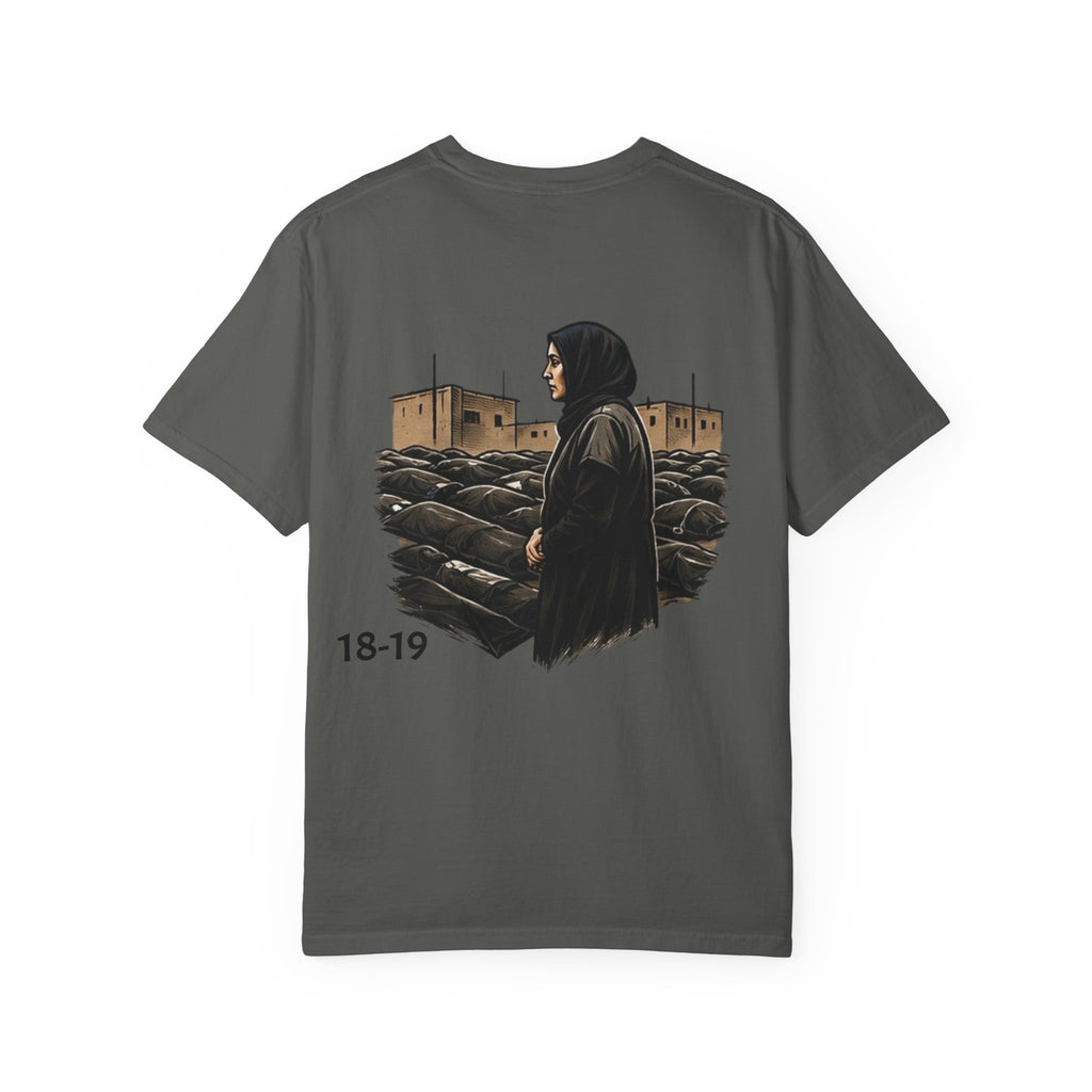 Memorial Candlemap T‑Shirt — Iran Candlelight Vigil 8-9 January / 18-19 Tribute