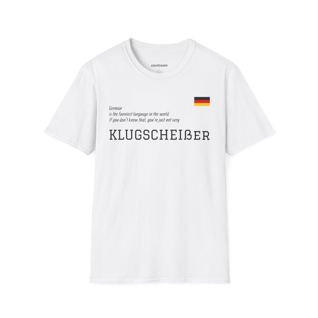 T-Shirt — 'KLUGSCHEIßER' German Flag Graphic Tee