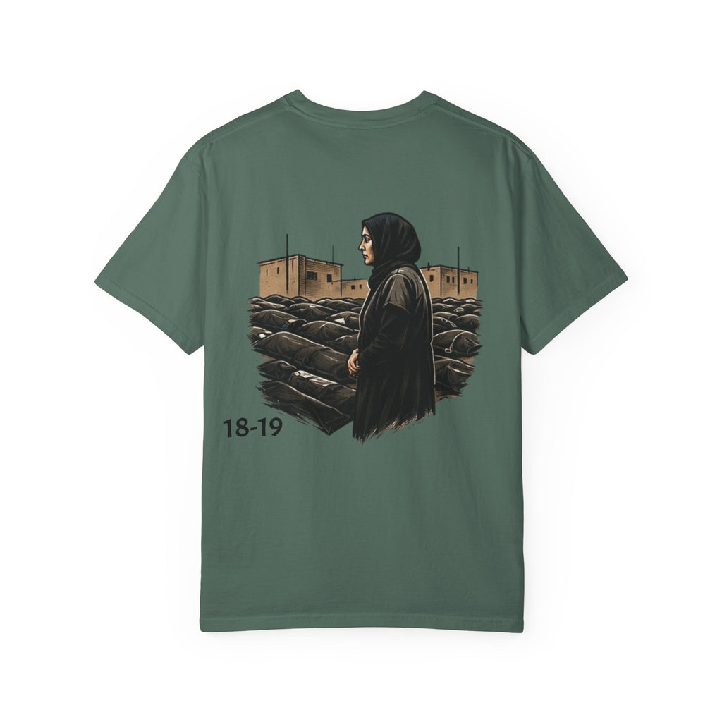 Memorial Candlemap T‑Shirt — Iran Candlelight Vigil 8-9 January / 18-19 Tribute