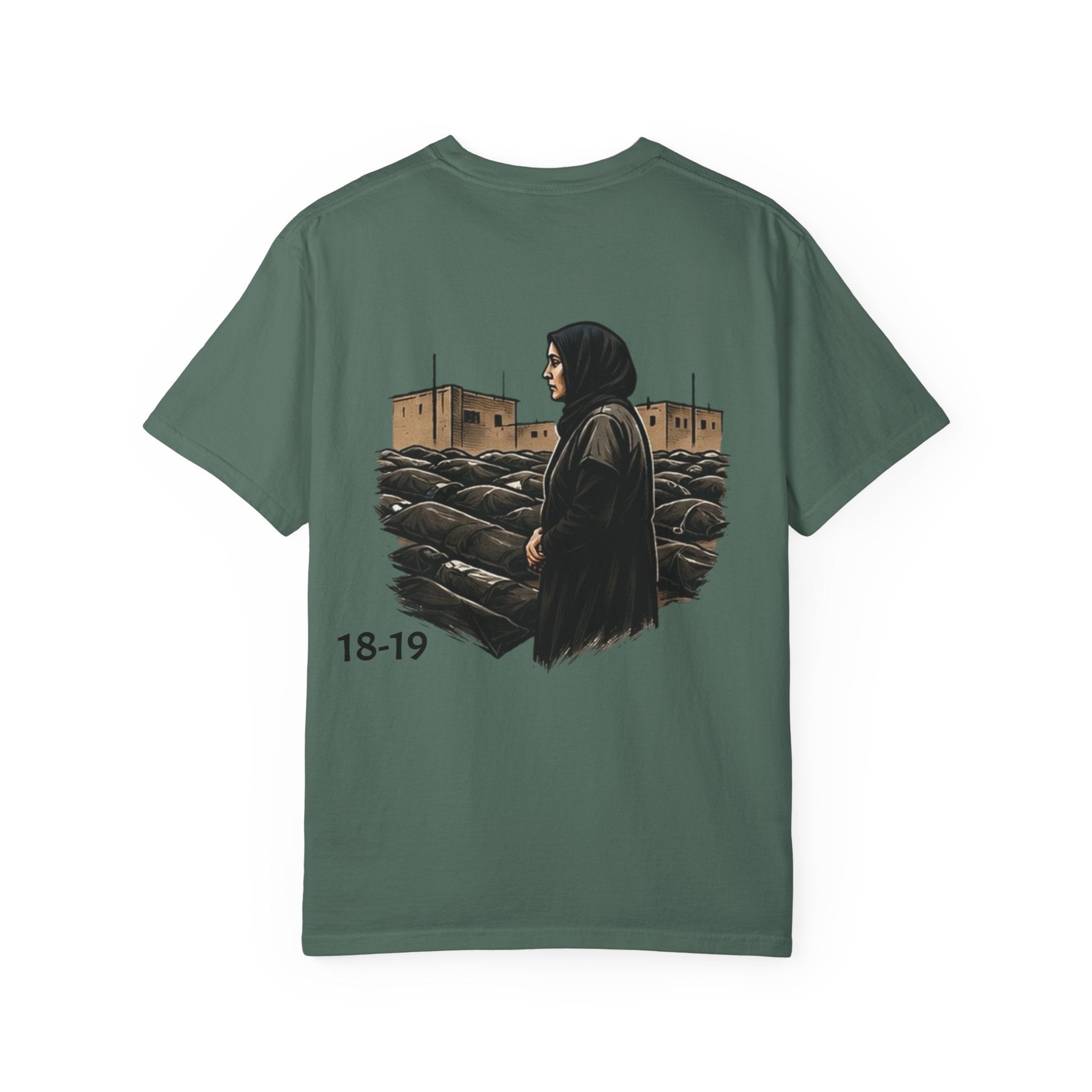 Memorial Candlemap T‑Shirt — Iran Candlelight Vigil 8-9 January / 18-19 Tribute