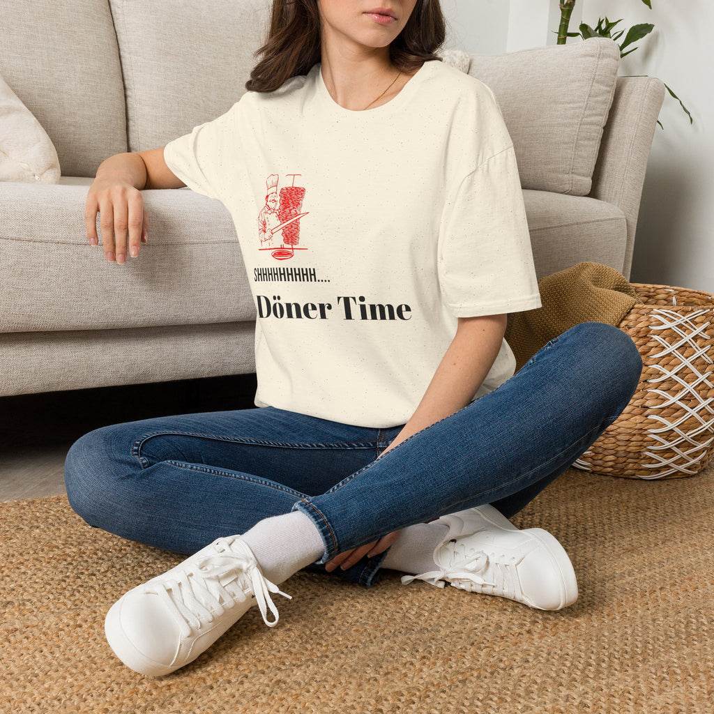 Doner Time T‑Shirt – Funny Shawarma Chef 'Shhhhhhhh...' Graphic Tee