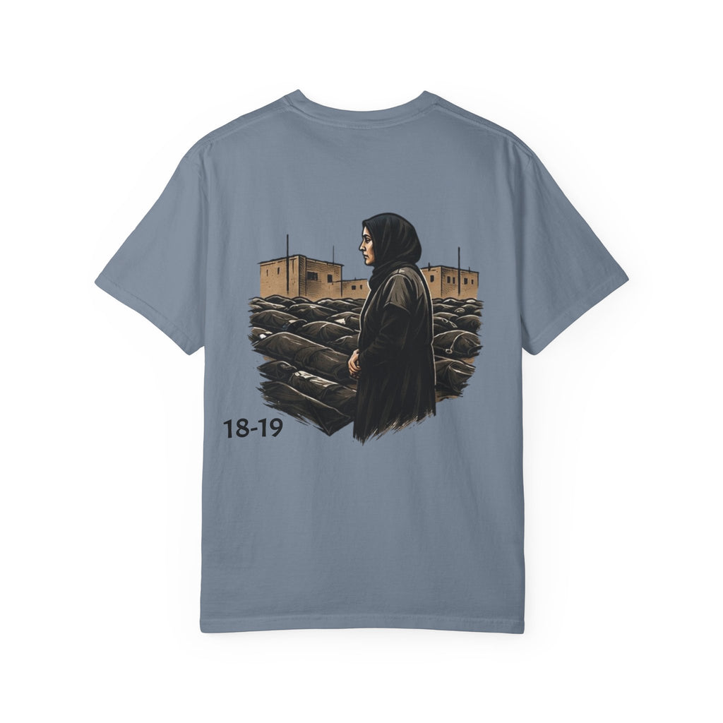 Memorial Candlemap T‑Shirt — Iran Candlelight Vigil 8-9 January / 18-19 Tribute