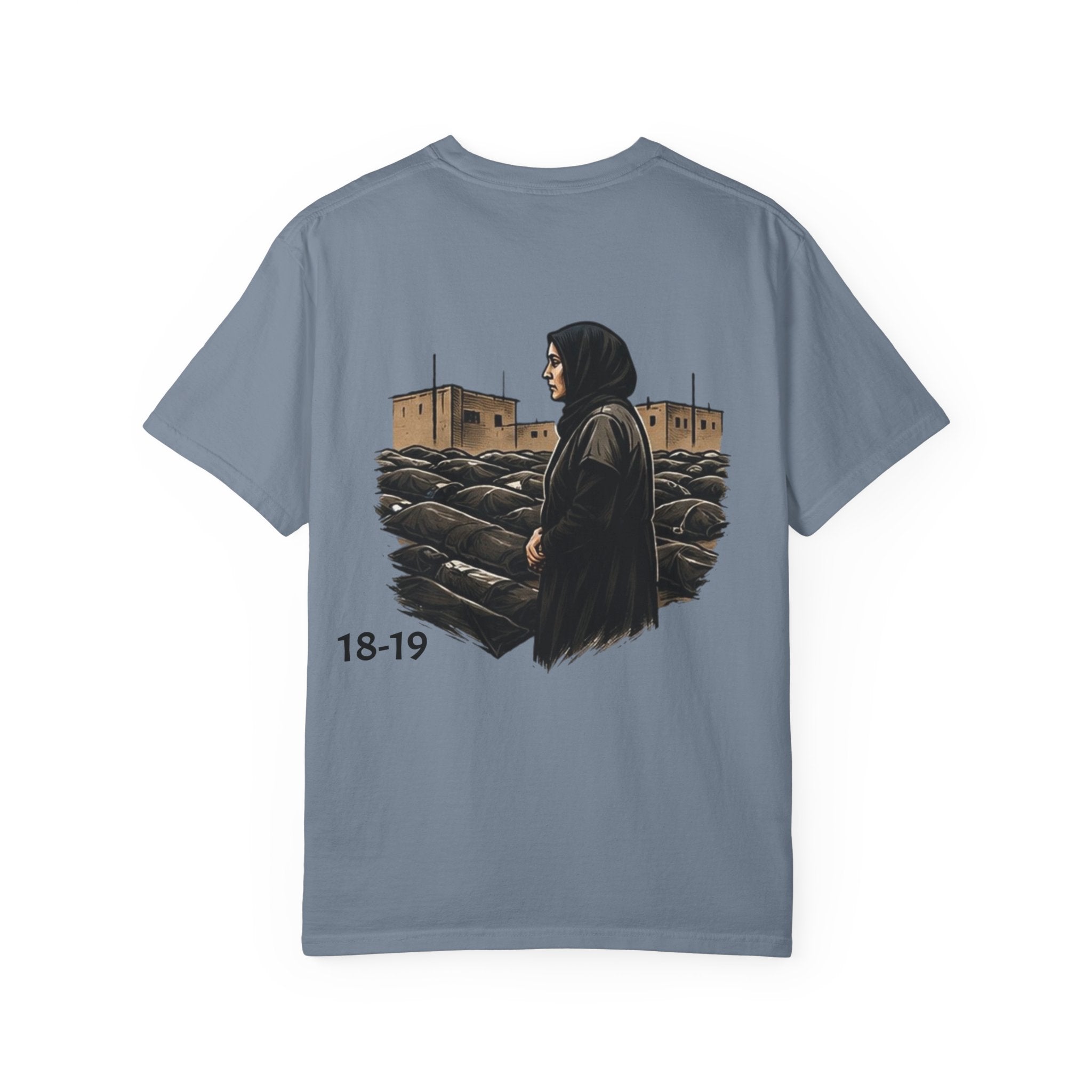 Memorial Candlemap T‑Shirt — Iran Candlelight Vigil 8-9 January / 18-19 Tribute