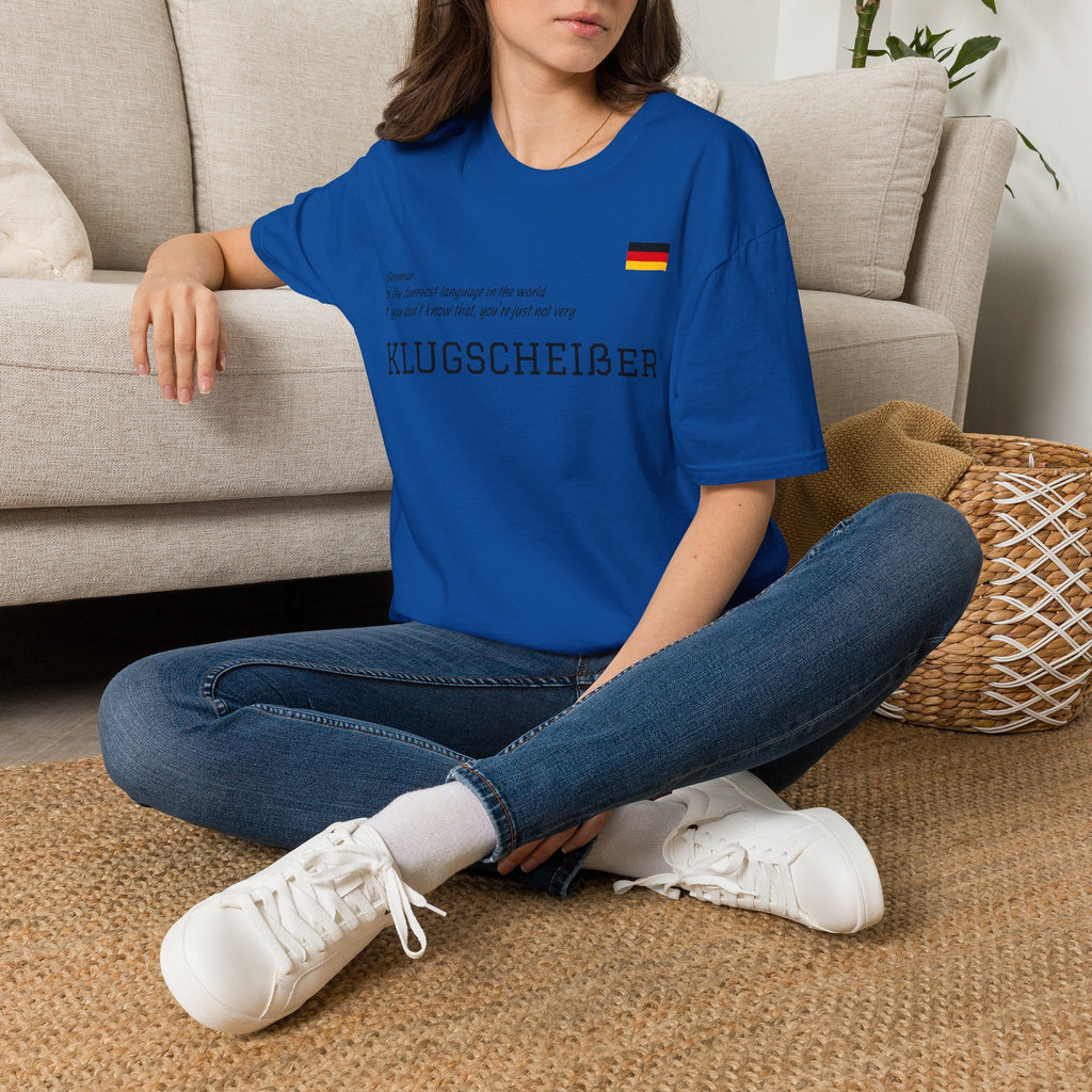 T-Shirt — 'KLUGSCHEIßER' German Flag Graphic Tee