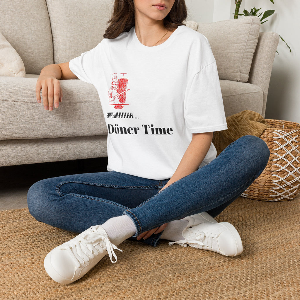 Doner Time T‑Shirt – Funny Shawarma Chef 'Shhhhhhhh...' Graphic Tee