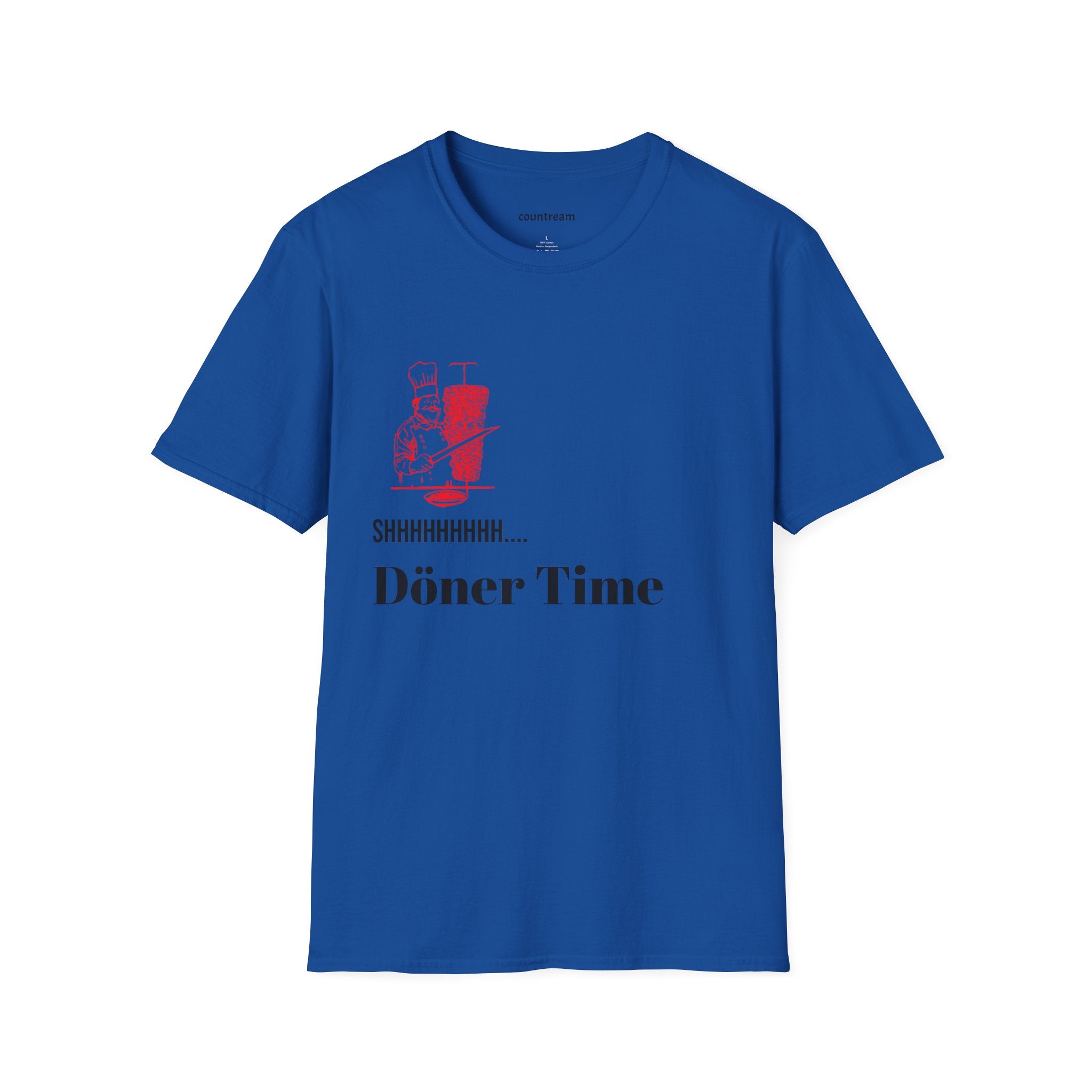 Doner Time T‑Shirt – Funny Shawarma Chef 'Shhhhhhhh...' Graphic Tee