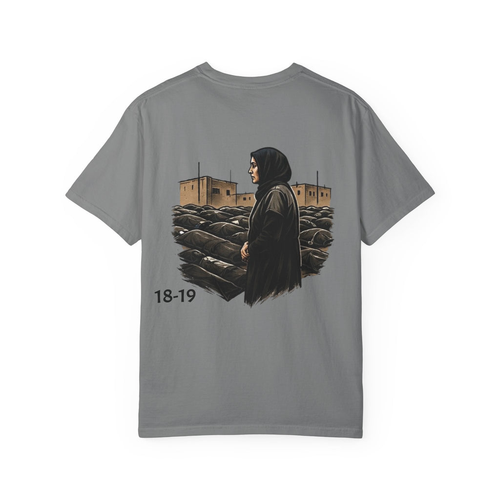 Memorial Candlemap T‑Shirt — Iran Candlelight Vigil 8-9 January / 18-19 Tribute