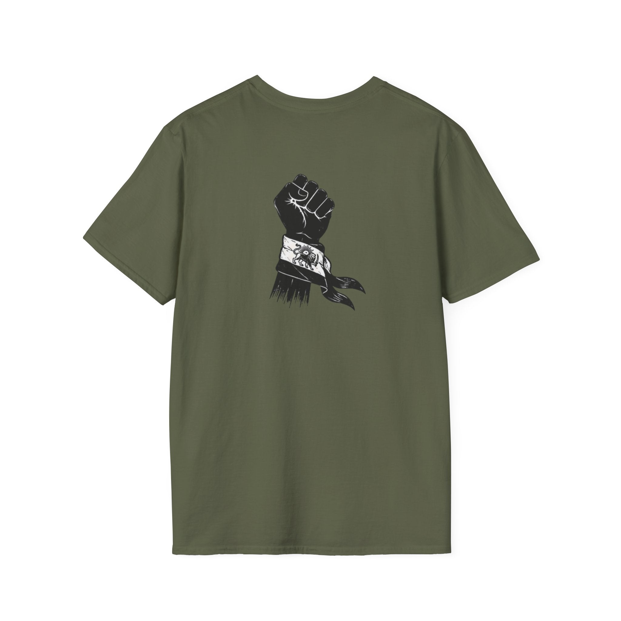 Lion of Judah Flag T-Shirt — Rastafarian Ethiopian Heritage Tee