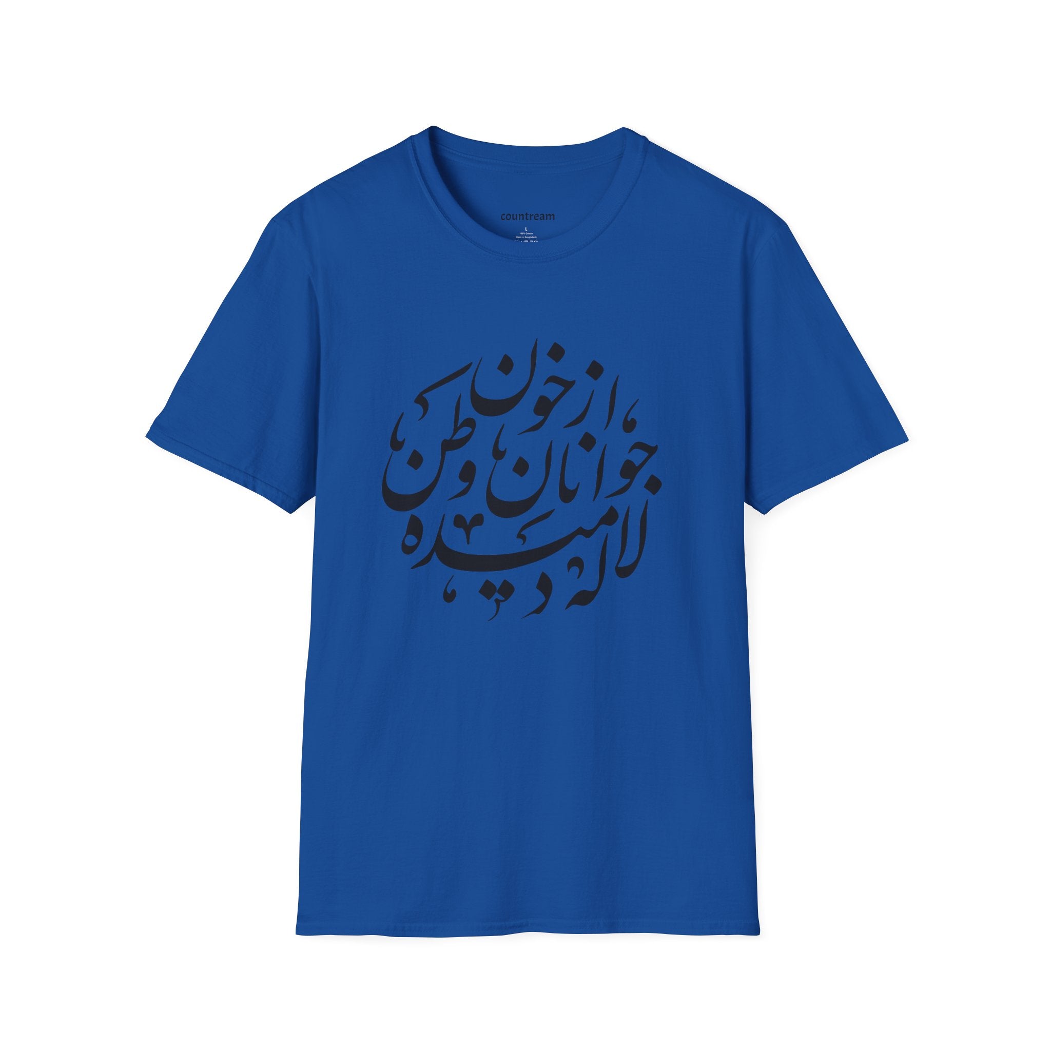Iran Lion Flag T-Shirt — Vintage Persian Lion & Sun Graphic Tee