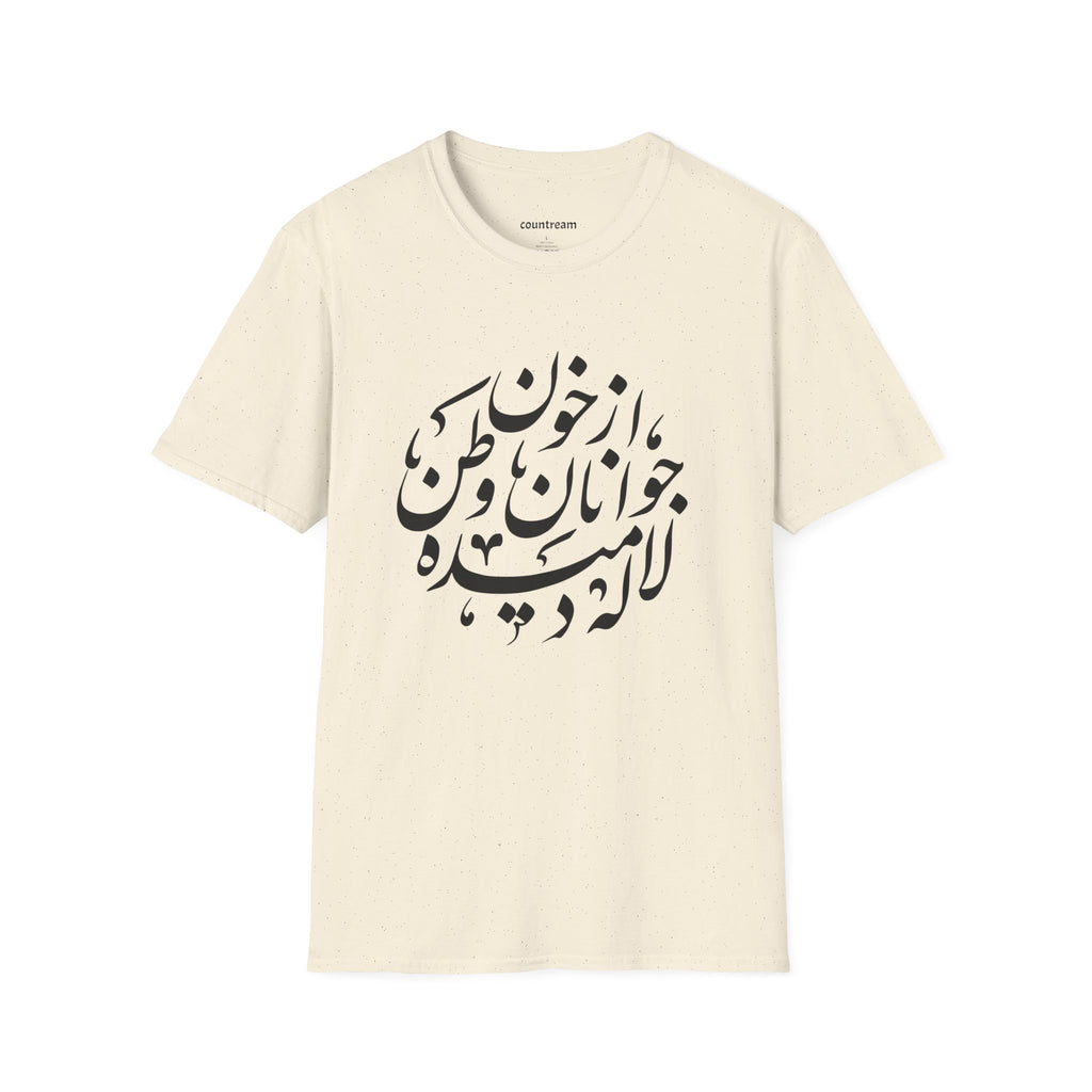 Iran Lion Flag T-Shirt — Vintage Persian Lion & Sun Graphic Tee