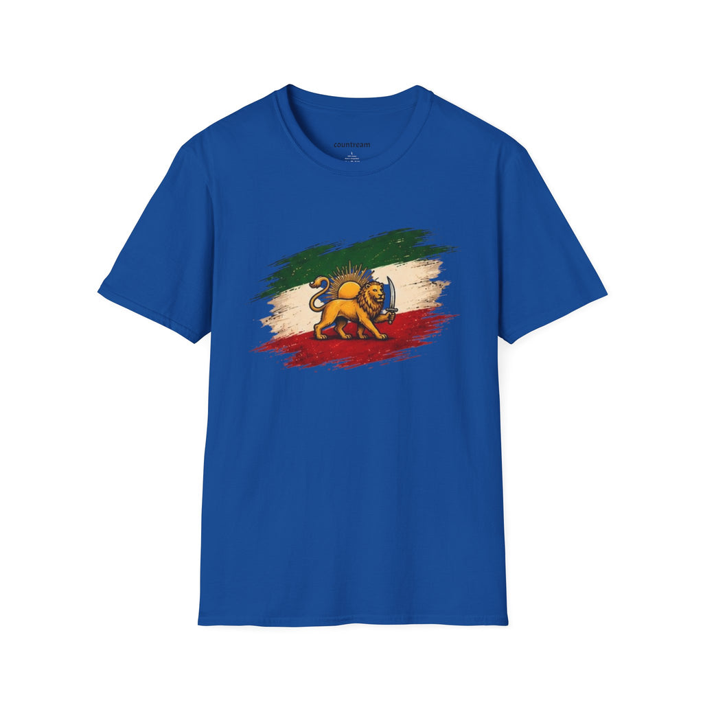 Lion of Judah Flag T-Shirt — Rastafarian Ethiopian Heritage Tee