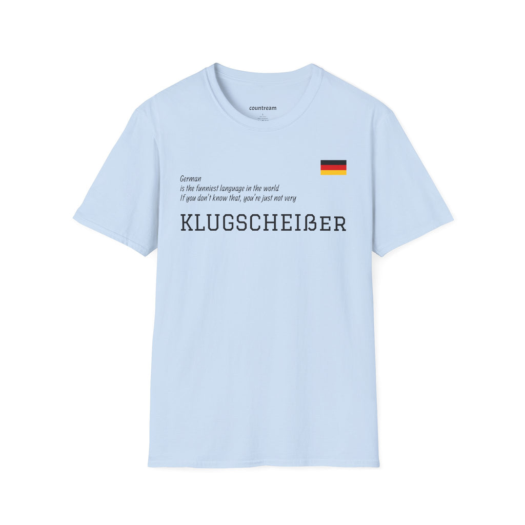 T-Shirt — 'KLUGSCHEIßER' German Flag Graphic Tee