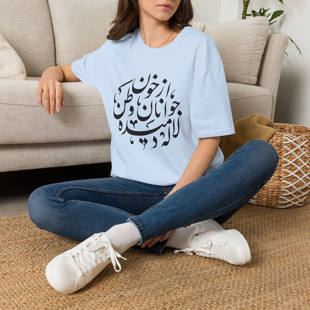 Iran Lion Flag T-Shirt — Vintage Persian Lion & Sun Graphic Tee