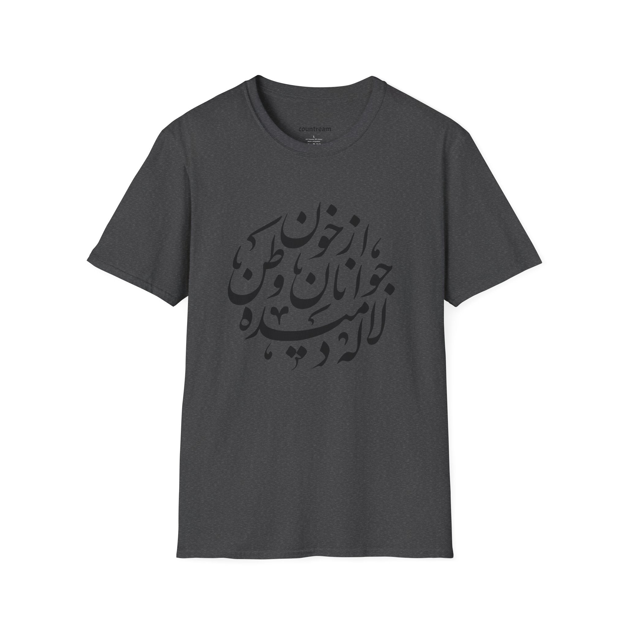 Iran Lion Flag T-Shirt — Vintage Persian Lion & Sun Graphic Tee