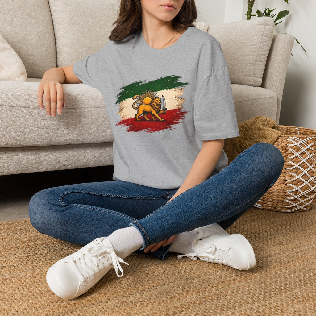 Lion of Judah Flag T-Shirt — Rastafarian Ethiopian Heritage Tee