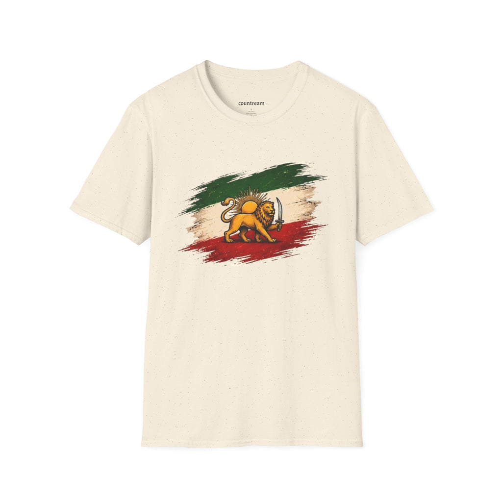 Lion of Judah Flag T-Shirt — Rastafarian Ethiopian Heritage Tee