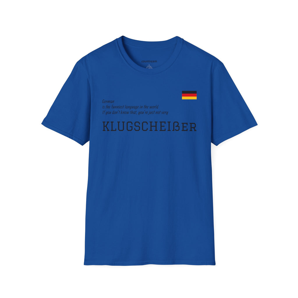 T-Shirt — 'KLUGSCHEIßER' German Flag Graphic Tee