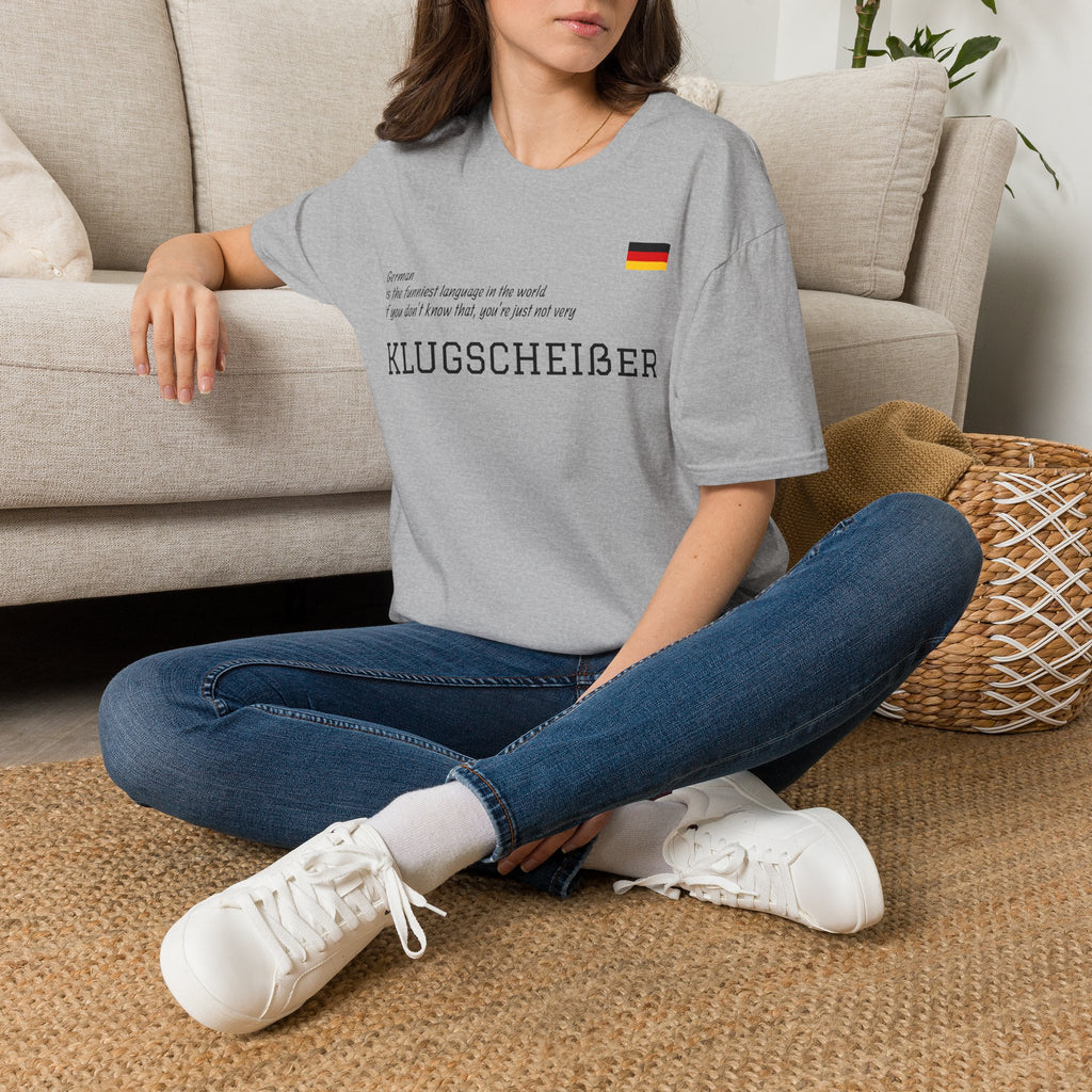 T-Shirt — 'KLUGSCHEIßER' German Flag Graphic Tee