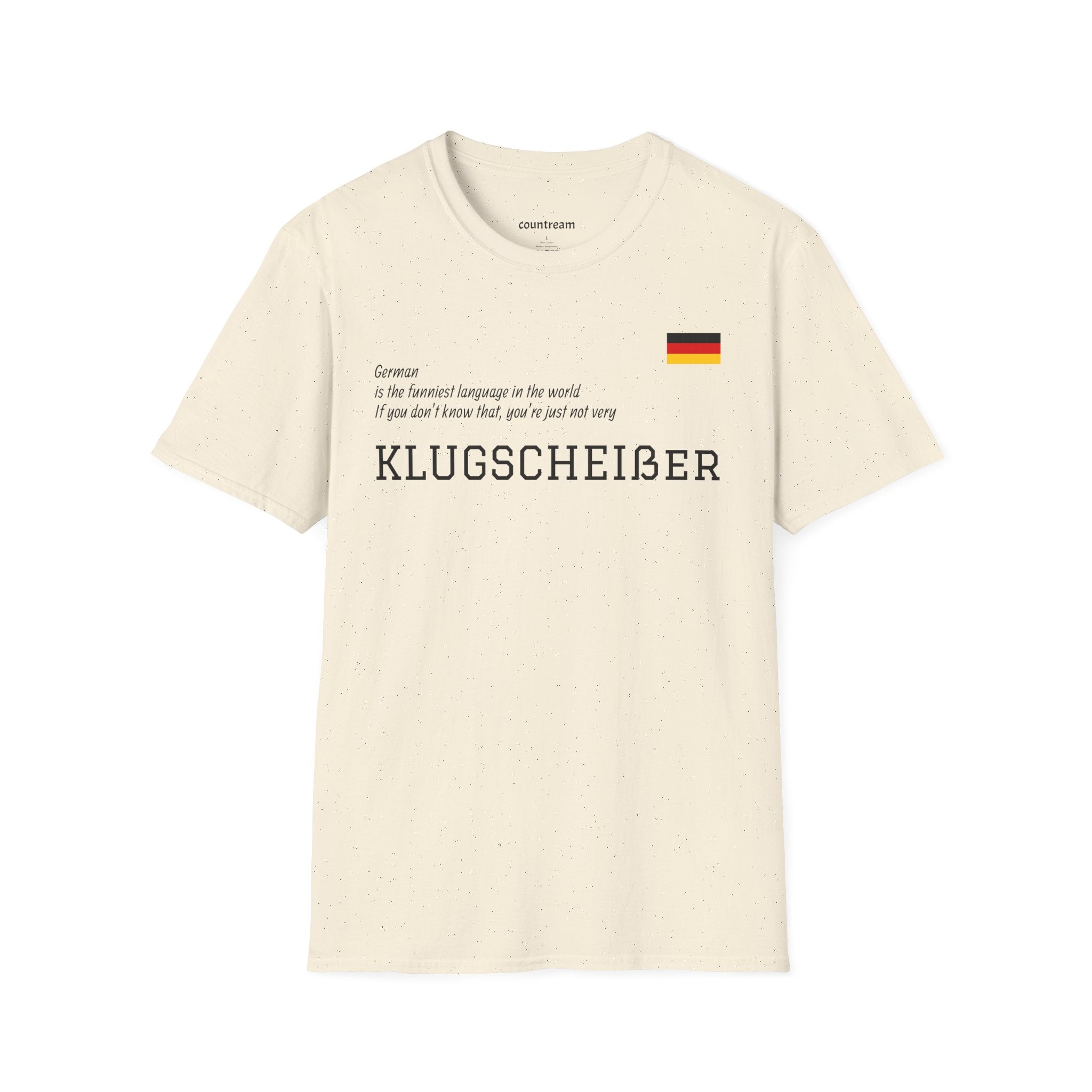 T-Shirt — 'KLUGSCHEIßER' German Flag Graphic Tee