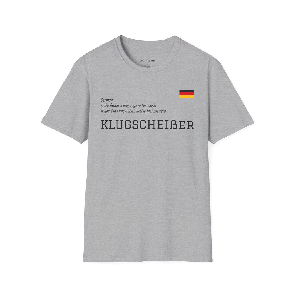 T-Shirt — 'KLUGSCHEIßER' German Flag Graphic Tee